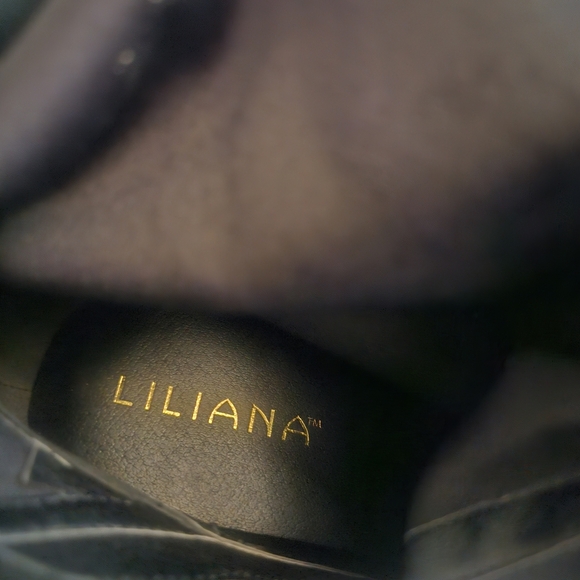 Liliana Midnight Black Over-the-Knee Boots - Picture 3 of 7